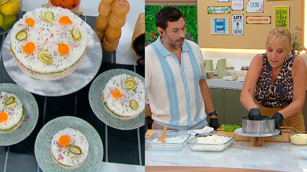 SUSHI CAKE: una versión más económica, rendidora y riquísima de la mano de Jimena Monteverde