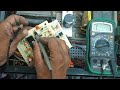 Fixing ahuja amplifier crackling sound  complete repair guide