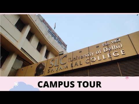 College tour| Campus tour| Shyamlal college| University of delhi