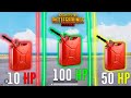 ВЫБЕРИ КАНИСТРУ С 10 ХП 50 ХП ИЛИ 100ХП В PUBG MOBILE! КОМУ ПОВЕЗЕТ БОЛЬШЕ В ПУБГ МОБАЙЛ #pubgmobile