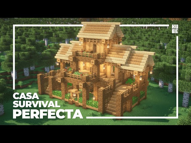 Minecraft: una CASA MODERNA perfecta 1.19 facil #11✓