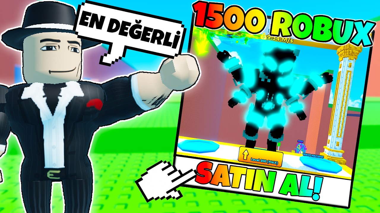EN DEĞERLİ BRAİNROTU SATIN ALIP OYUNU SIFIRDAN BİTİRDİM! 🤑 - Roblox Türkçe