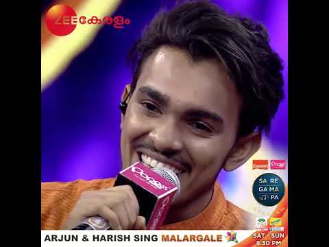 Sa Re Ga Ma Pa Keralam  Arjun  Saturday Sunday  830PM  Zee Keralam