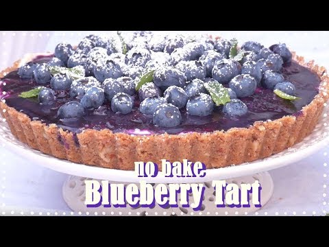 Super Easy Blueberry Tart!(No bake)