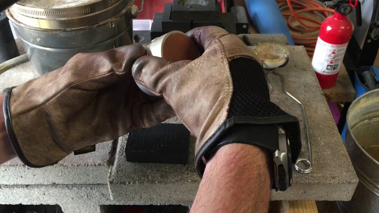 Casting a .999 silver british one penny