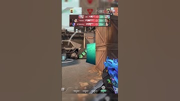 Lucky 1v3 Clutch #valorant #valorantclips #brimstone #gaming #fyp