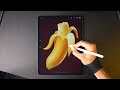 Banana  digital drawing