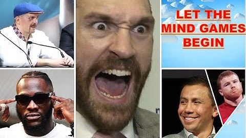 FURY starts prep & mind games for USYK? 🥊 WILDER goes in on AJ & USYK 🤔 GGG still trolling CANELO 🤣