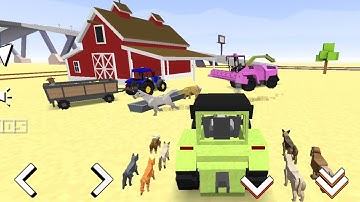 The Farm With The Horses Blocky World Farming And Racing | Play Game for Android & IOS