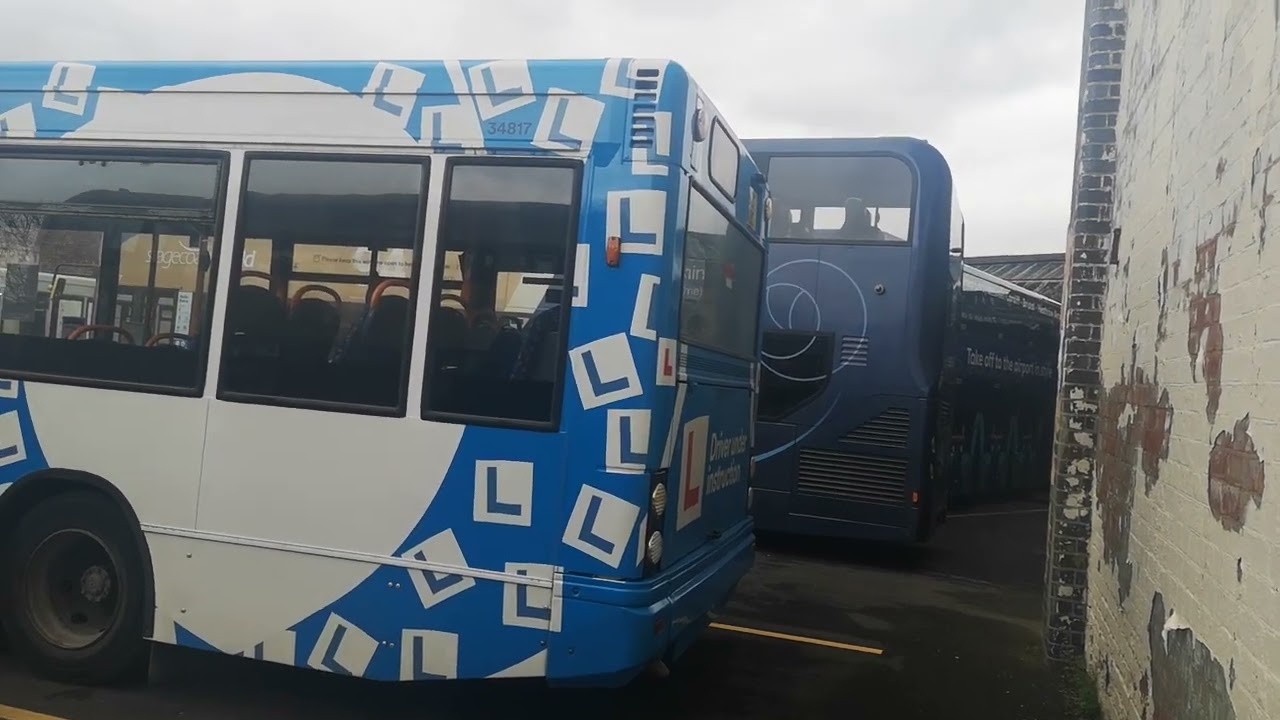 Cheltenham bus depot tour