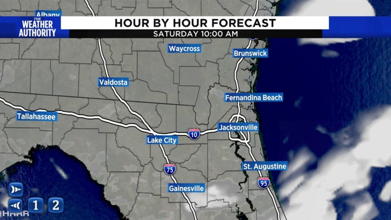 Storms move offshore tonight, the heat continues this weekend - YouTube