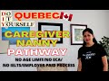 QUEBEC IN-HOME CAREGIVER PATHWAY | DO-IT-YOURSELF APPLICATION