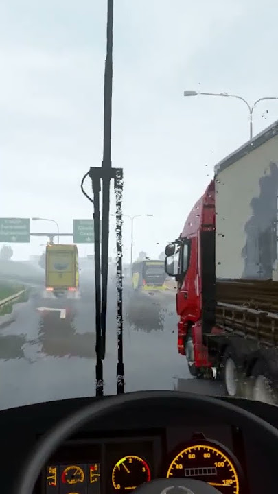 Hujan Berkah... #shorts #story #ets2 #bussimulatorindonesia