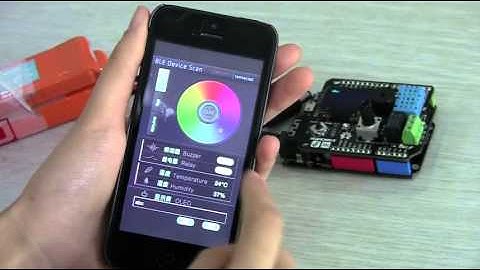Bluno Application Demo - An Arduino Bluetooth 4.0 (BLE) Board (DFR0267)