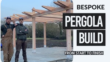 Bespoke Pergola Build using Douglas Fir