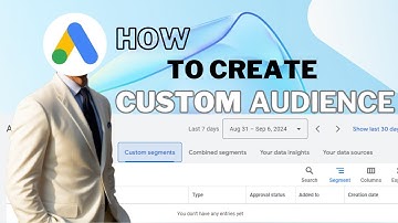 How to effectively create a custom audience in Google Ads.