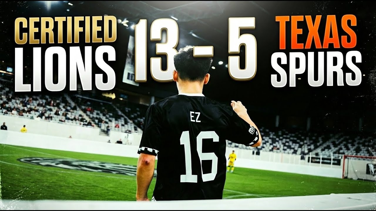 MASL2 Full Highlights | Certified Lions FC vs Texas Spurs (13–5) | 12-7-2025