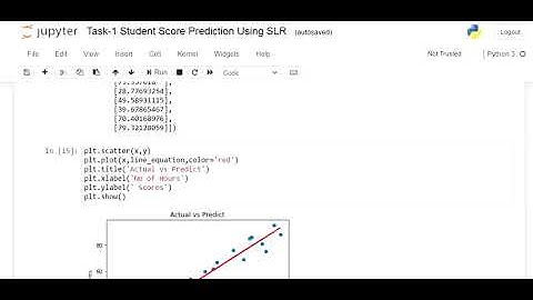 spark foundation task 1 video