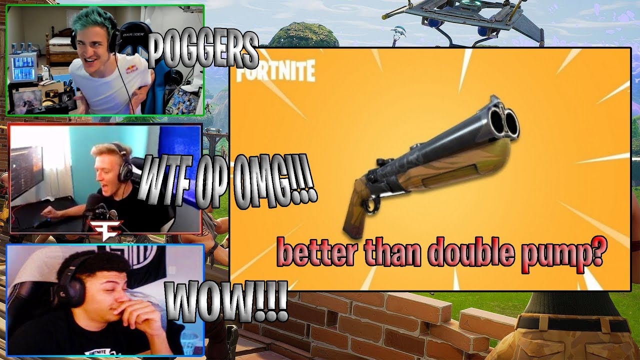 Top 20 best plays of the new double barreled shotgun + Streamer Reaction | Double Pump Returns?