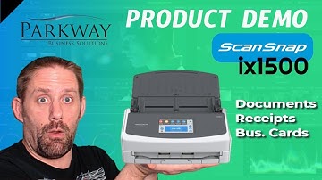 Fujitsu ScanSnap ix1500 Product Demo