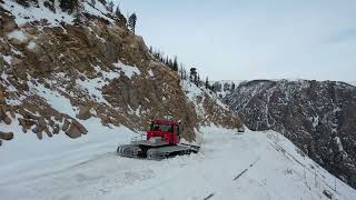 Beartooth Highway Clearing - Drone - April 26, 2022 - Lower Quad to Upper Quad Creek