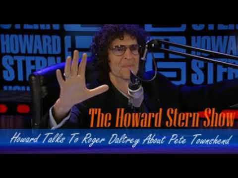 howard stern roger daltrey howard stern roger daltrey