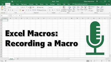 Excel Macros - Recording a Macro
