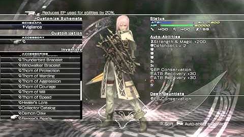 Final Fantasy XIII Lightning Returns Everything Unlocked Garbs Weapons Shields ETC Game Save