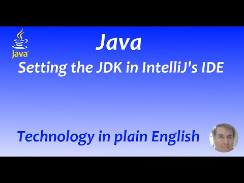Setting the JDK in IntelliJ's IDE