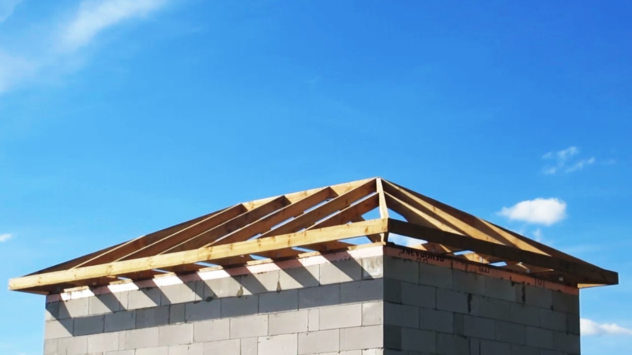 Расчет материалов конструкции крыши