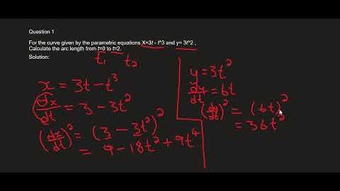 N6 Arc length of a curve