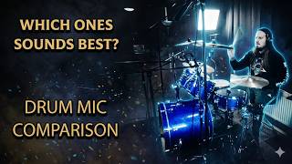 Comparing drum microphones to find the best combo