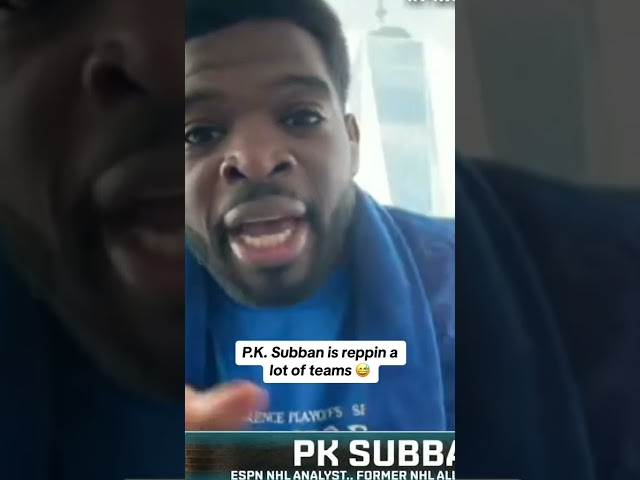 Which team should P.K. Subban stick with? 😅 #shorts