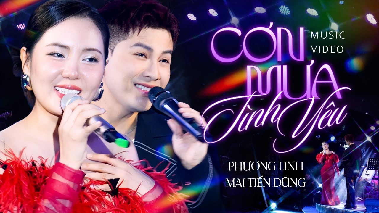 CƠN MƯA TÌNH YÊU - PHƯƠNG LINH & MAI TIẾN DŨNG song ca cực "tình" | Live at Mây Lang Thang