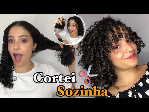 COMO CORTAR CABELO CACHEADO CURTO EM CASA  / RAFATODODIA#30