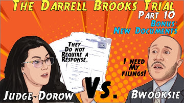 The DB Trial: Part X plus New Docs