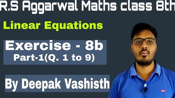 rs aggarwal exercise 8b class 8|exercise 8b class 8 rs aggarwal|ex 8b class 8