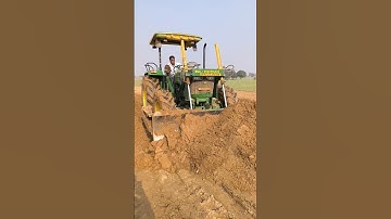 John Deere dodge work #youtubeshorts #dodgers #work #grader moradabad #shortvideo #youtuber