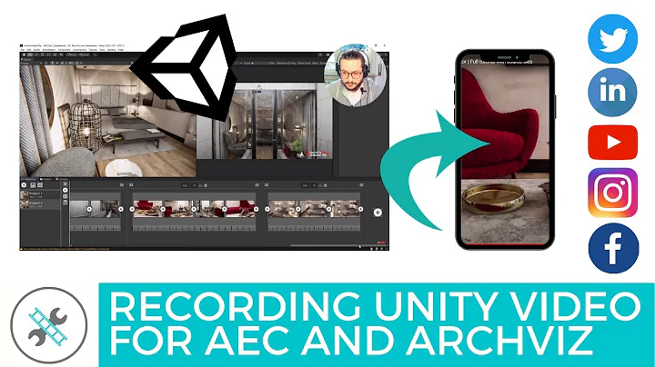 Unity 3D: How to record HD or 4K VIDEO | At+VideoClip Tutorial for Artists and AEC