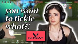 Chrissy Costanza POPPING OFF in Valorant despite her SUS TEAMMATES