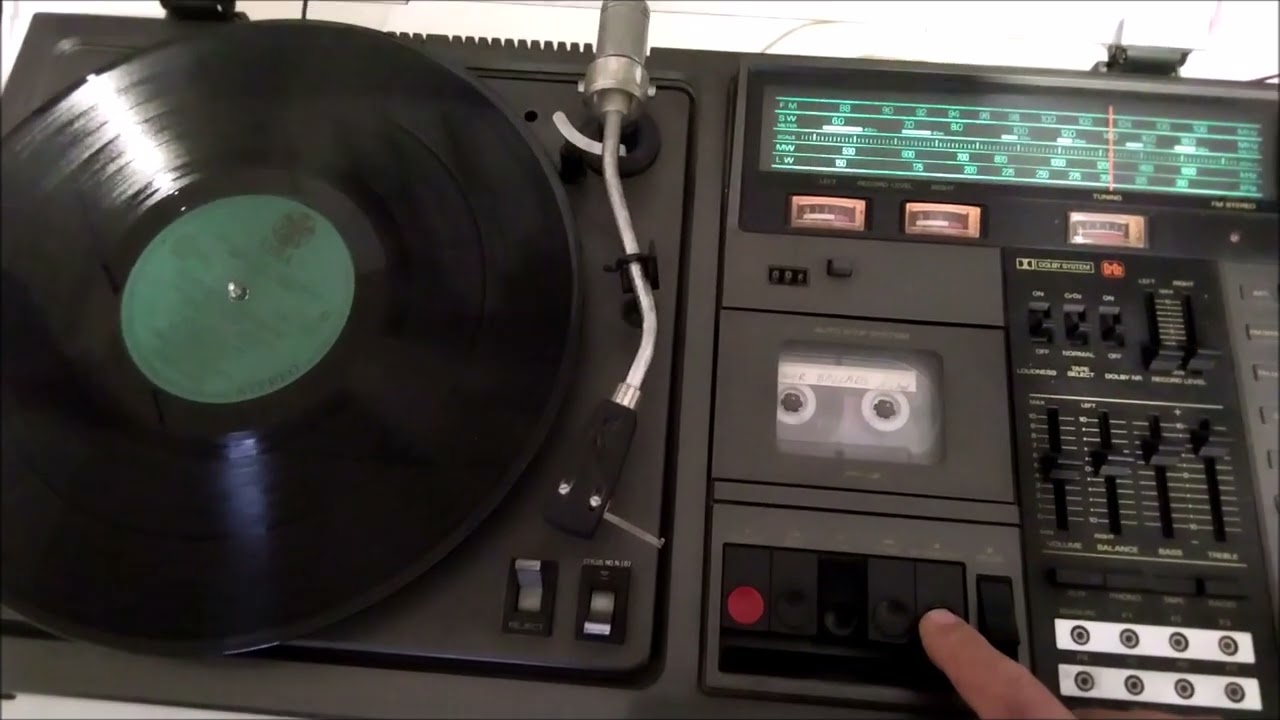 sanyo jxt 4800 MK - YouTube