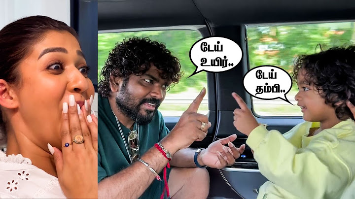 WIKKI 🤣 டேய் குறுக்க பேசாத 😂 மகன் UYIR உடன் செல்லச்சண்டை | Nayanthara Reaction | Twin Son Ulag