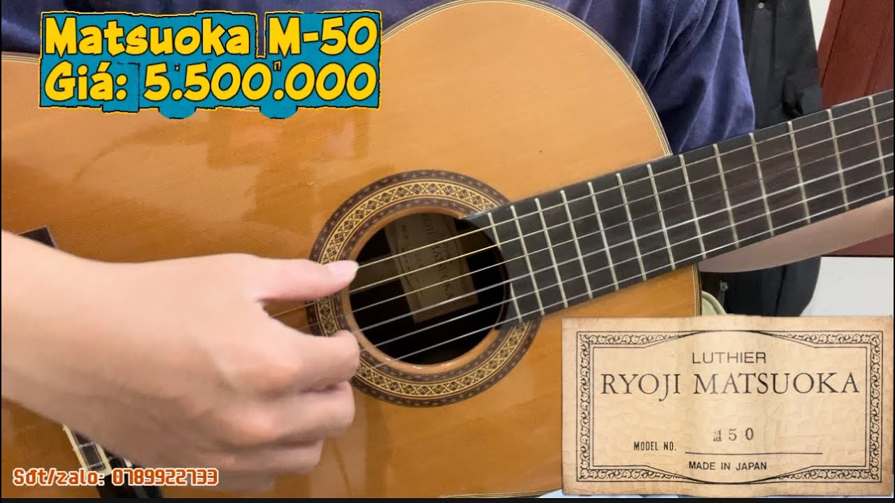 Matsuoka M-50 giá chỉ 5 triệu 500 kèm bao da và miễn phí ship. Liên hệ: 0789922733