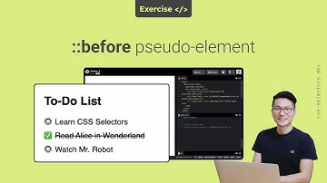 ::before pseudo-element selector -  🚀 Exercise  - CSS selectors #css #cssselectors