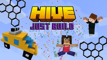 Minecraft BUT We JUST BUILD (HIVE BUILD BATTLE)