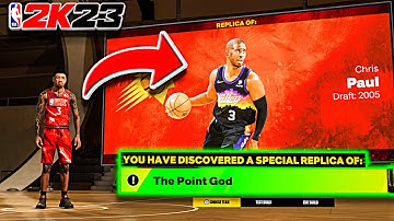 NBA 2K23 OFFICIAL CHRIS PAUL REPLICA “THE POINT GOD” BUILD! BEST NBA 2K23 REPLICA BUILD!