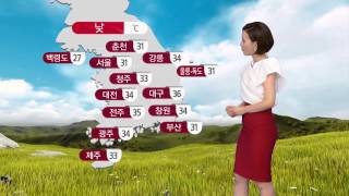 내일도 폭염 주의 ... 서울31·포항37˚c (2015-08-04) / YTN 웨더앤라이프