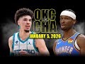 Oklahoma City Thunder vs Charlotte Hornets Full Game Highlights – January 5, 2026 | NBA Season