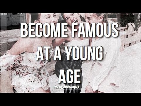 Video: How to Become Famous at a Young Age (with Pictures)