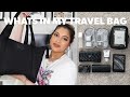 WHAT'S IN MY TRAVEL BAG ✈️ Carry On Essentials + Dagne Dover Landon Carryall Review